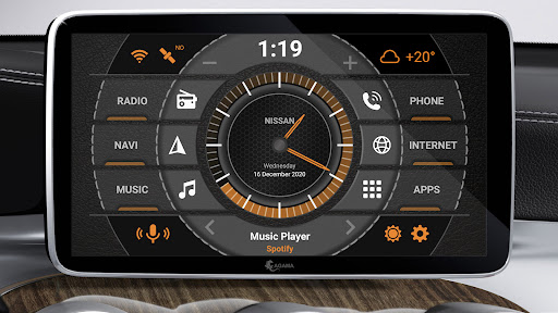 Captura de pantalla de AGAMA Car Launcher