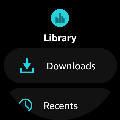Captura de pantalla de Amazon Music: Escucha Podcasts