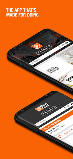 Captura de pantalla de The Home Depot