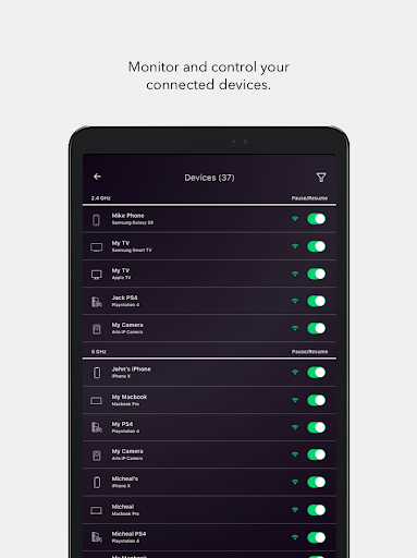 Captura de pantalla de NETGEAR Nighthawk WiFi Router