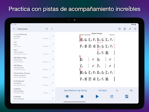 Captura de pantalla de iReal Pro