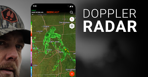 Captura de pantalla de DeerCast: Weather, Maps, Track