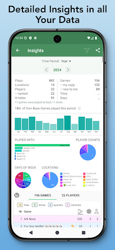 Captura de pantalla de Board Game Stats