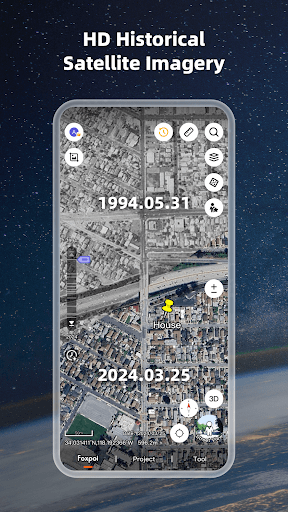 Captura de pantalla de Earth Mapa-3D Satelite Maps