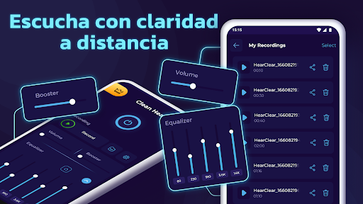 Captura de pantalla de Amplificador de sonido y voz