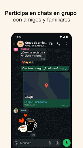 Captura de pantalla de WhatsApp Messenger