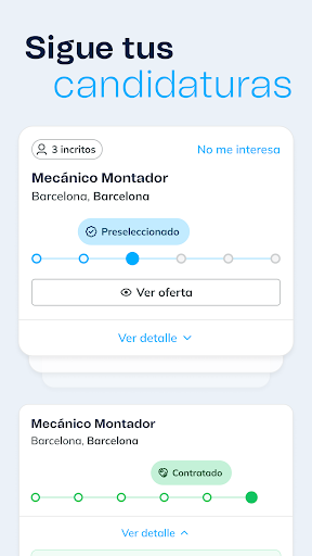 Captura de pantalla de Eurofirms – Ofertas de trabajo