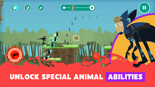 Captura de pantalla de Wild Kratts Rescue Run