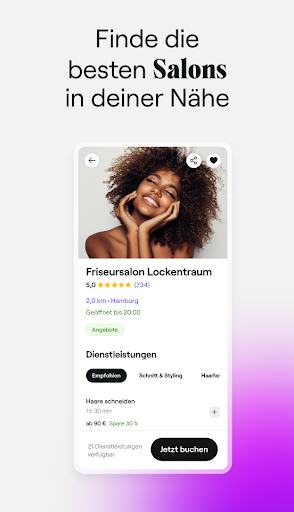 Fresha für Kunden Screenshot