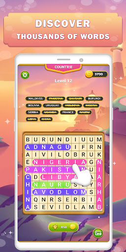 Captura de pantalla de Word Search Game: Offline