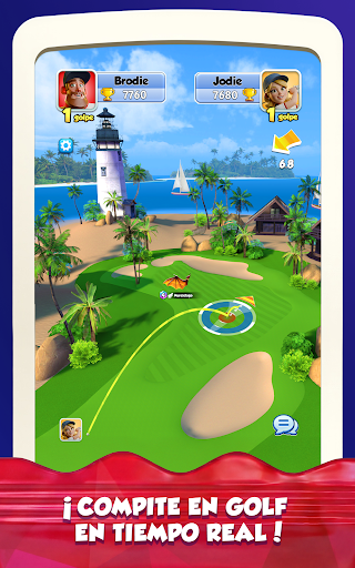 Captura de pantalla de Golf Rival
