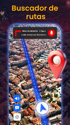 Captura de pantalla de Tierra Mapa Radares Navegación