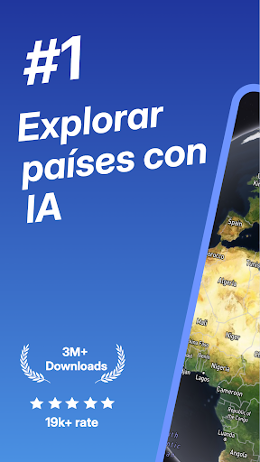 Captura de pantalla de Mapa del mundo & Países