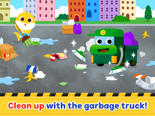 Baby Shark Car Town: Kid Games screenshot