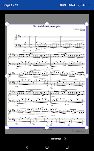 MobileSheets screenshot