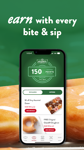 Captura de pantalla de Krispy Kreme
