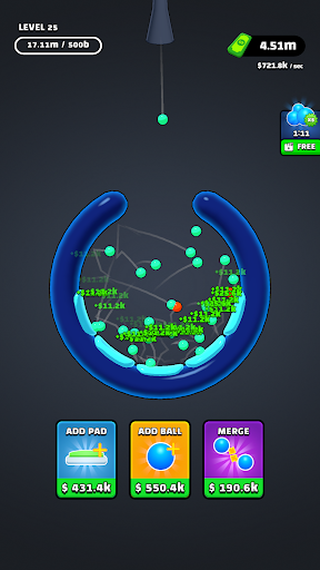 Captura de pantalla de Balls Bounce – Juego de Bolas