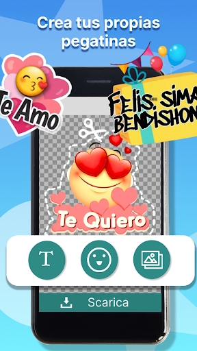 Captura de pantalla de Personal Sticker WAStickerApps