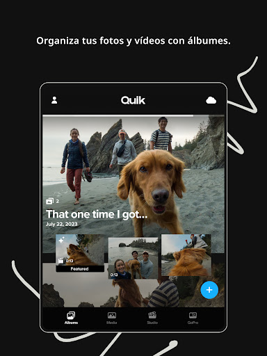 Captura de pantalla de GoPro Quik: Editar videos