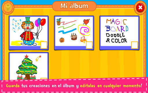 Captura de pantalla de Magic Board - Doodle & Color