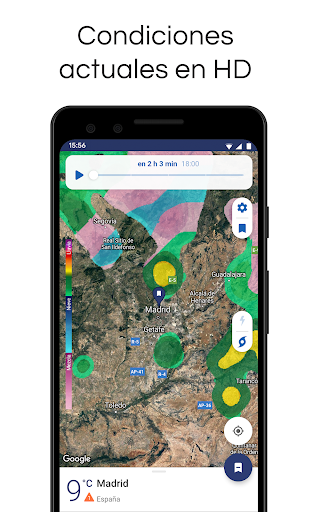 Captura de pantalla de Clime: Radar del Tiempo