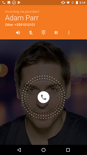 Captura de pantalla de ZoiPer Pro - SIP Softphone