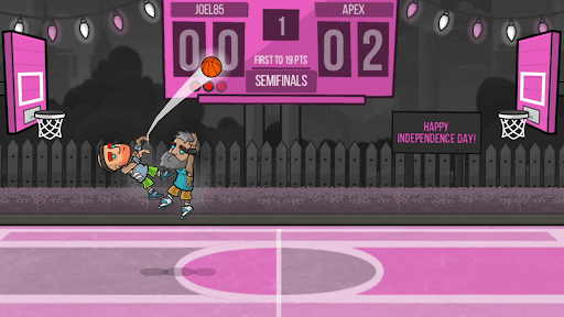 Captura de pantalla de Baloncesto: Basketball Battle