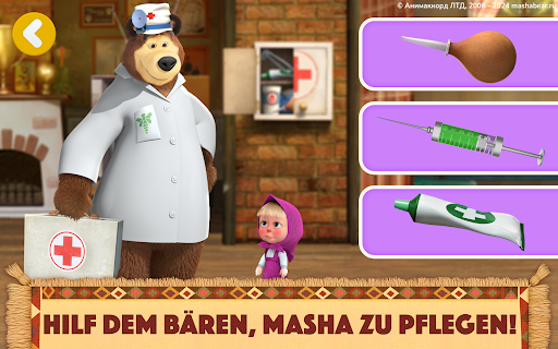 Mascha und der Bär: Tamagotchi Screenshot