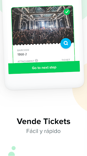 Captura de pantalla de TicketSwap