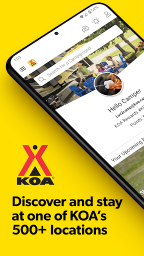 KOA Camping | RV, Cabin & Tent screenshot