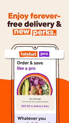 Captura de pantalla de talabat: Food, grocery & more