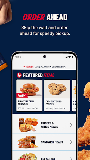 Captura de pantalla de Zaxbys