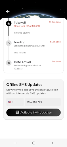 Captura de pantalla de Flight Tracker - Flights25