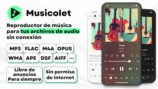 Captura de pantalla de Musicolet Reproductor música