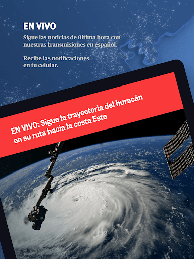 Captura de pantalla de Noticias Telemundo