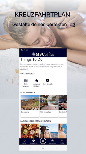 MSC for Me Screenshot