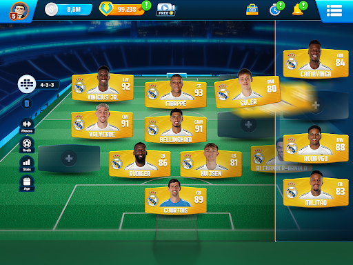 OSM 25/26 Soccer Manager Game screenshot