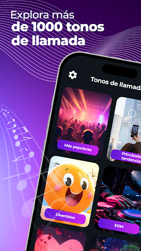 Captura de pantalla de Tono De Llamadas - Ringtones