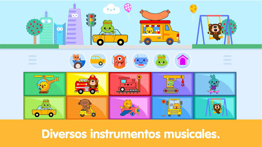 Captura de pantalla de Diversión con piano para niños