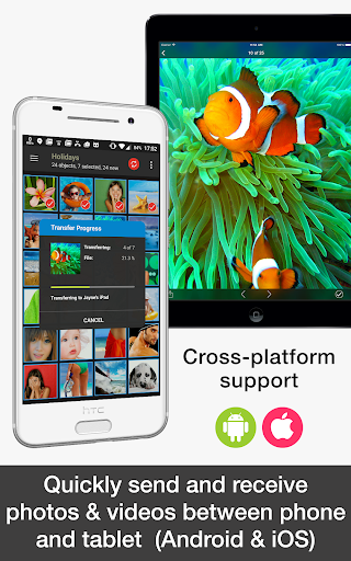 Captura de pantalla de PhotoSync Bundle Add-On