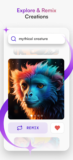 Captura de pantalla de starryai - AI Art Generator