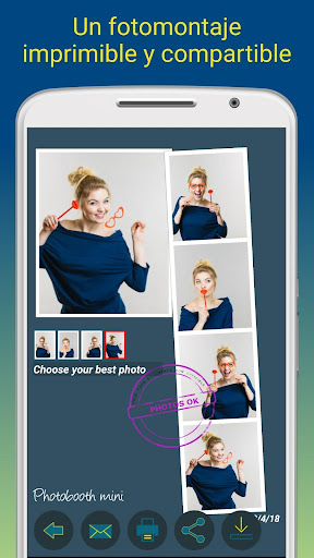 Captura de pantalla de Photobooth mini FULL