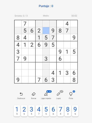 Captura de pantalla de Sudoku - Sudoku Puzzles