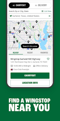Wingstop Screenshot