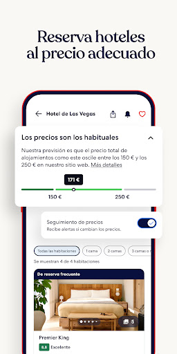 Captura de pantalla de Hoteles.com: ¡hoteles y más!