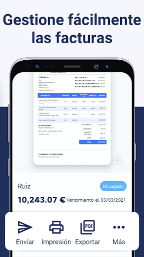 Captura de pantalla de InvoiceBase - Factura app