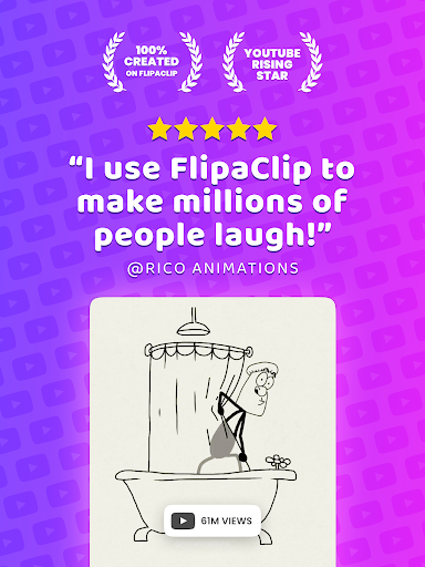 Captura de pantalla de FlipaClip: Animación 2D
