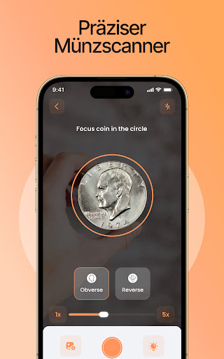 CoinIn - Münzwert erkennen Screenshot
