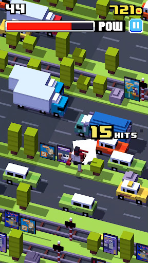 Captura de pantalla de Crossy Road