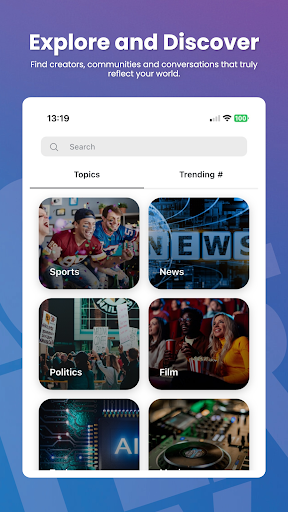 UpScrolled screenshot